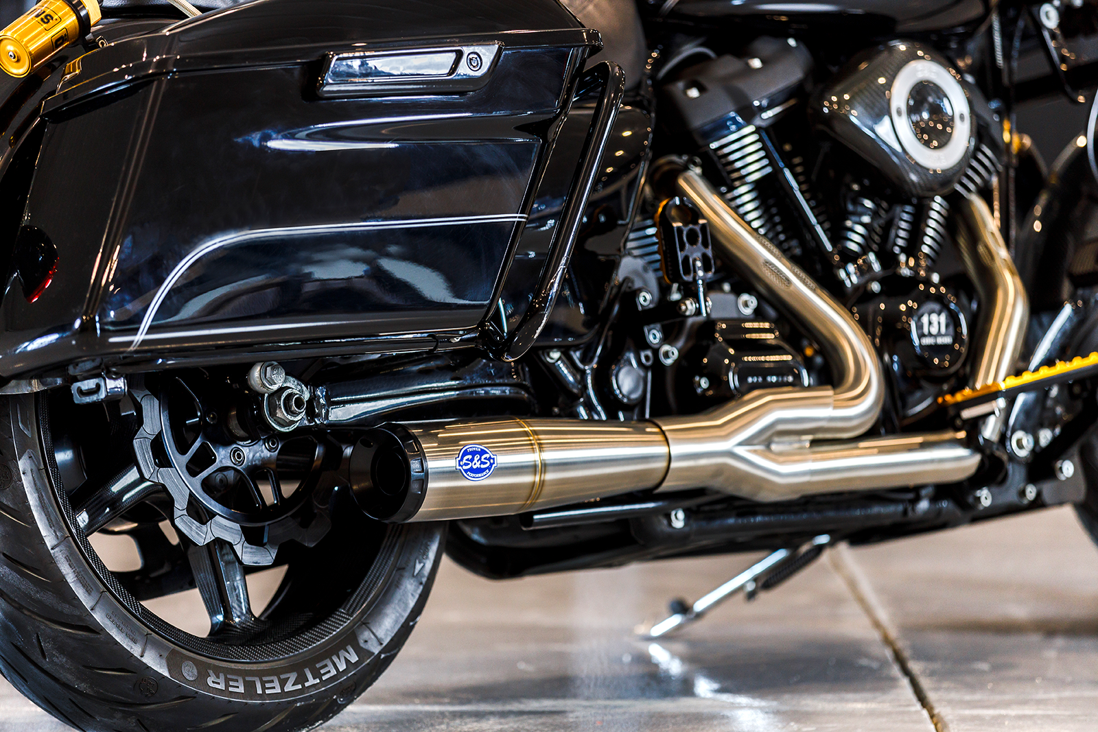 2-into-1 Diamondback Exhaust System - Stainless Steel - 50-State