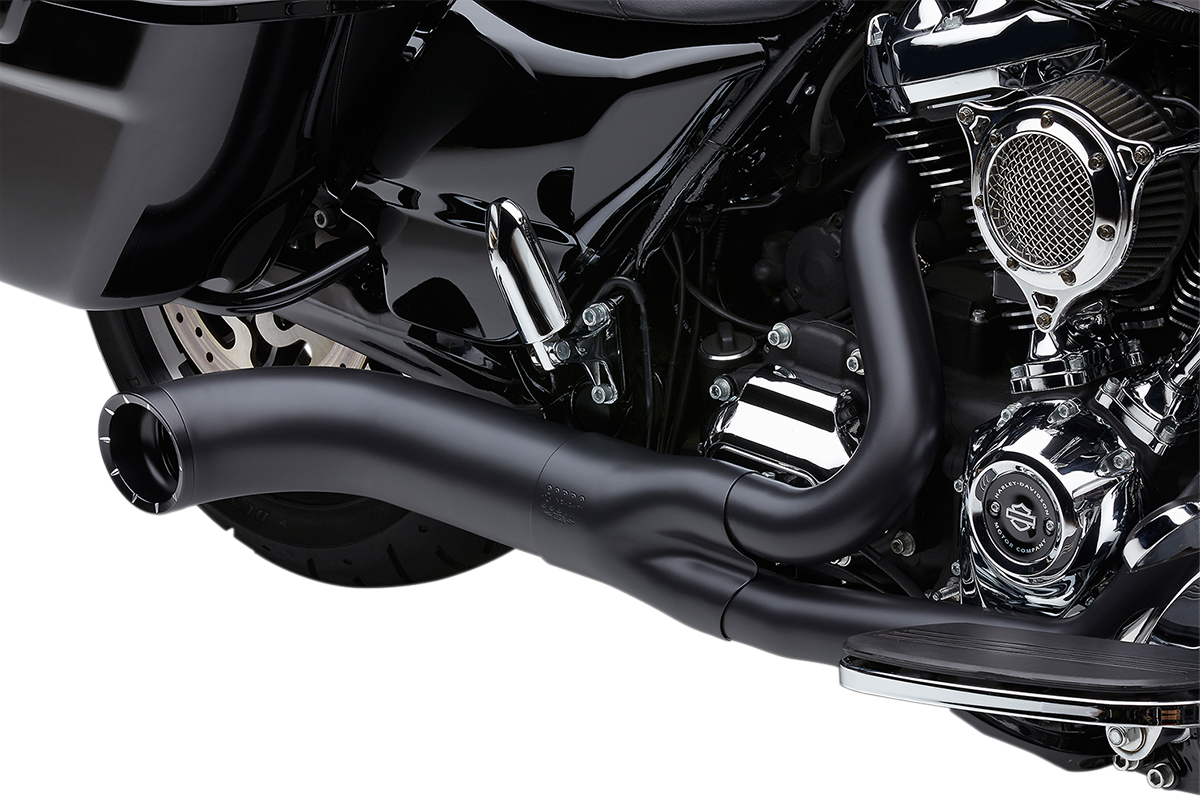 Turn Out 2-into-1 Exhaust System - Black - Image 4