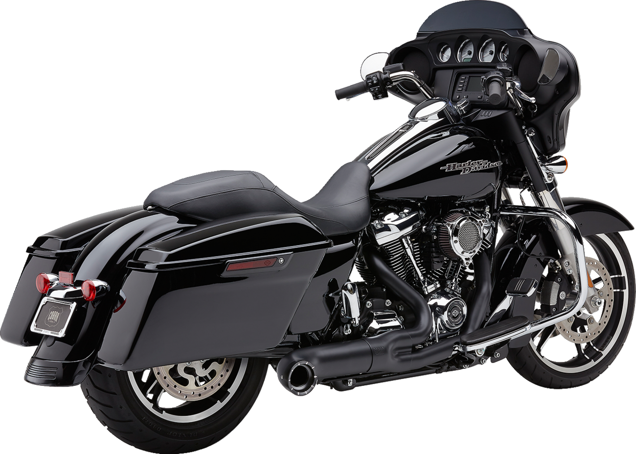 Turn Out 2-into-1 Exhaust System - Black - Image 5