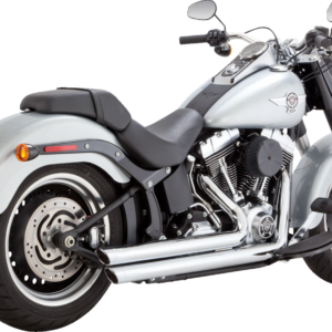 Big Shots Staggered Exhaust System - Chrome