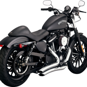 Big Radius Exhaust System - Chrome