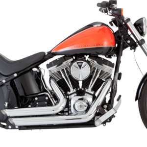 Shortshots Staggered Exhaust System - Chrome