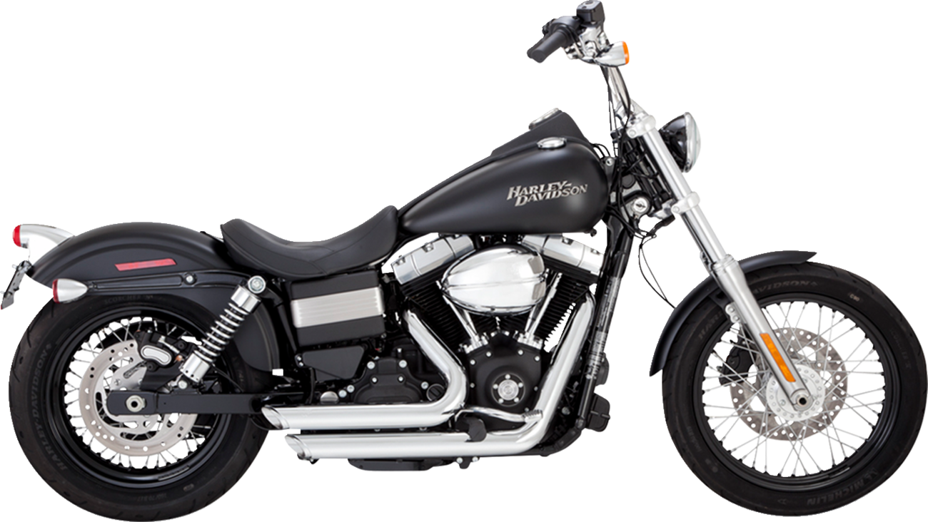 Shortshots Staggered Exhaust System - Chrome - Image 2