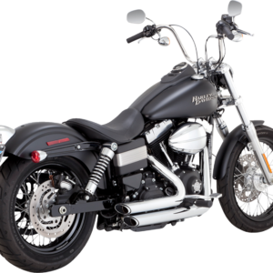 Shortshots Staggered Exhaust System - Chrome
