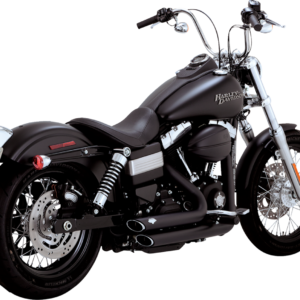 Shortshots Staggered Exhaust System - Matte Black