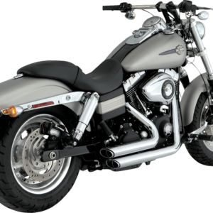 Shortshots Staggered Exhaust System - Chrome