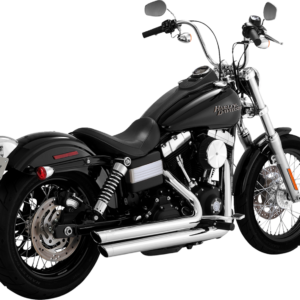 Big Shots Staggered Exhaust System - Chrome