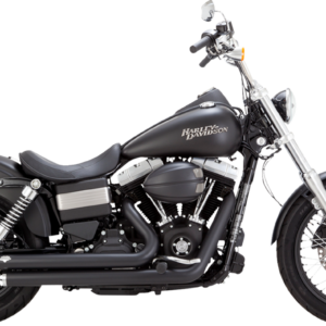 Big Shots Staggered Exhaust System - Black