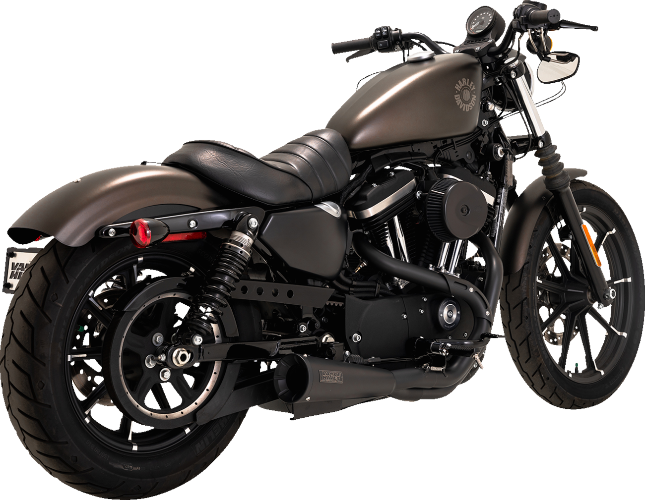 Upsweep 2-into-1 Exhaust System - Stainless Steel - Black - Image 5