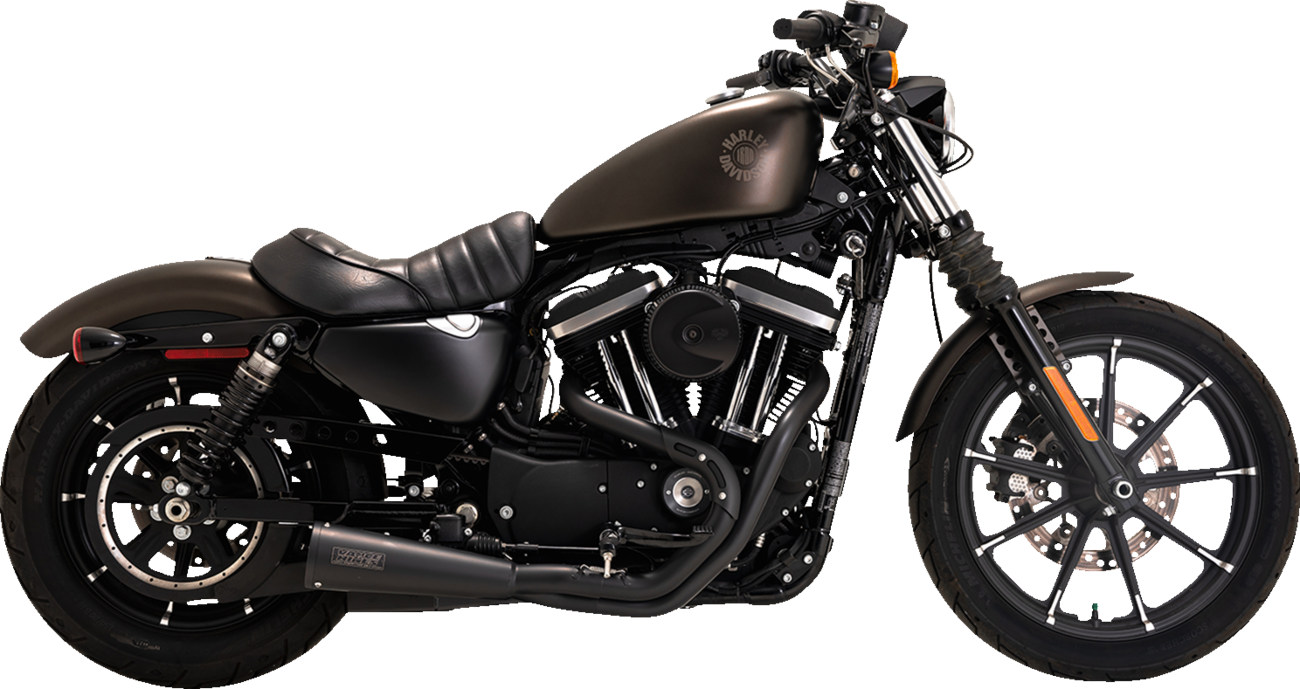 Upsweep 2-into-1 Exhaust System - Stainless Steel - Black - Image 2