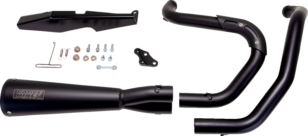 Upsweep 2-into-1 Exhaust System - Stainless Steel - Black - Image 4