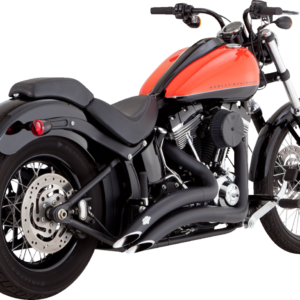 2-into-2 Big Radius Exhaust System - Matte Black
