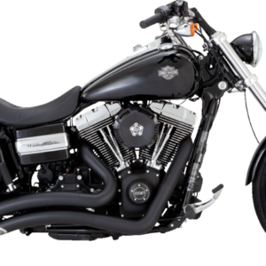 2-into-2 Big Radius Exhaust System - Matte Black