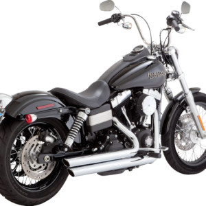 Big Shots Staggered Exhaust System - Chrome