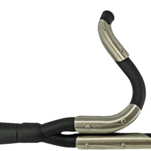2-into-1 Assault Exhaust System - Black Ceramic - with Bags