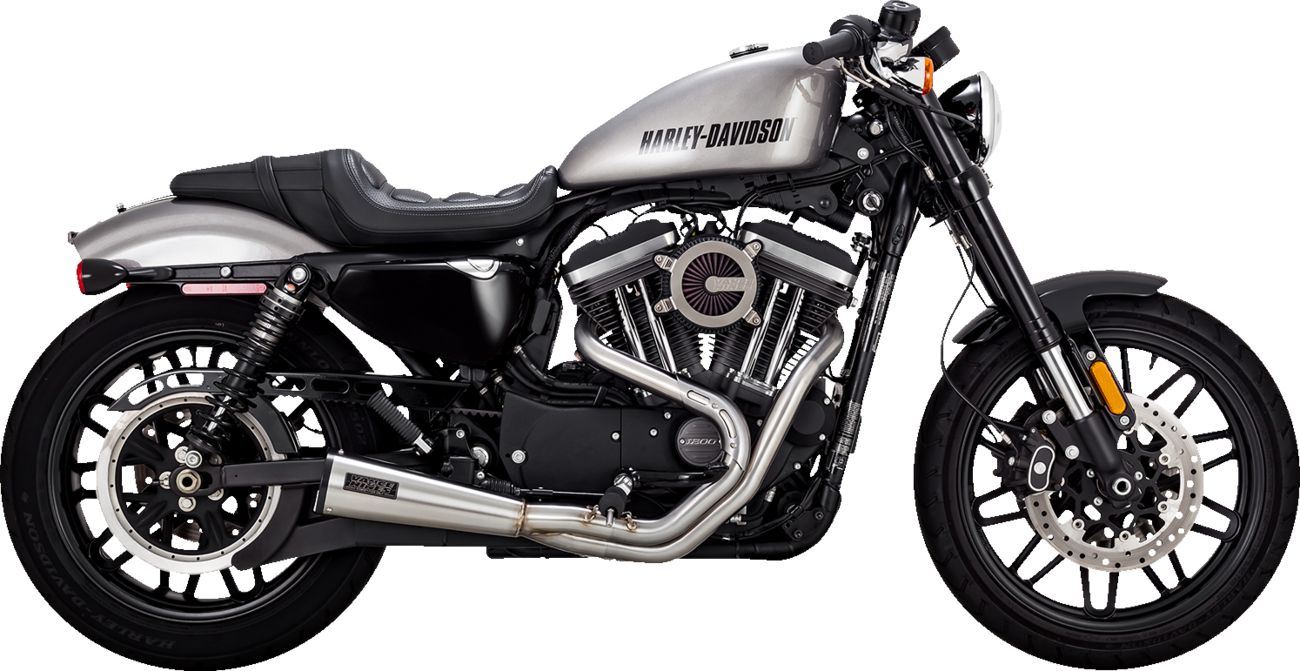 2-into-1 Upsweep Exhaust System - Stainless Steel - Image 2
