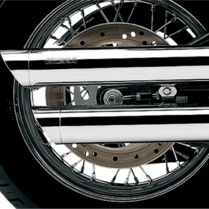 Chrome Slashcut Mufflers