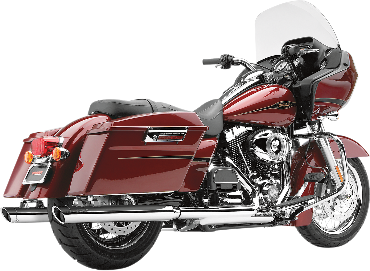 3" Mufflers - Chrome - '95-'16 Bagger