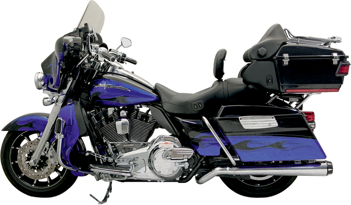 Mega Power Pseudo Muffler - Chrome - '09 - '20 FL