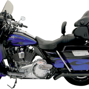 Mega Power Pseudo Muffler - Black - '09 - '20 FL