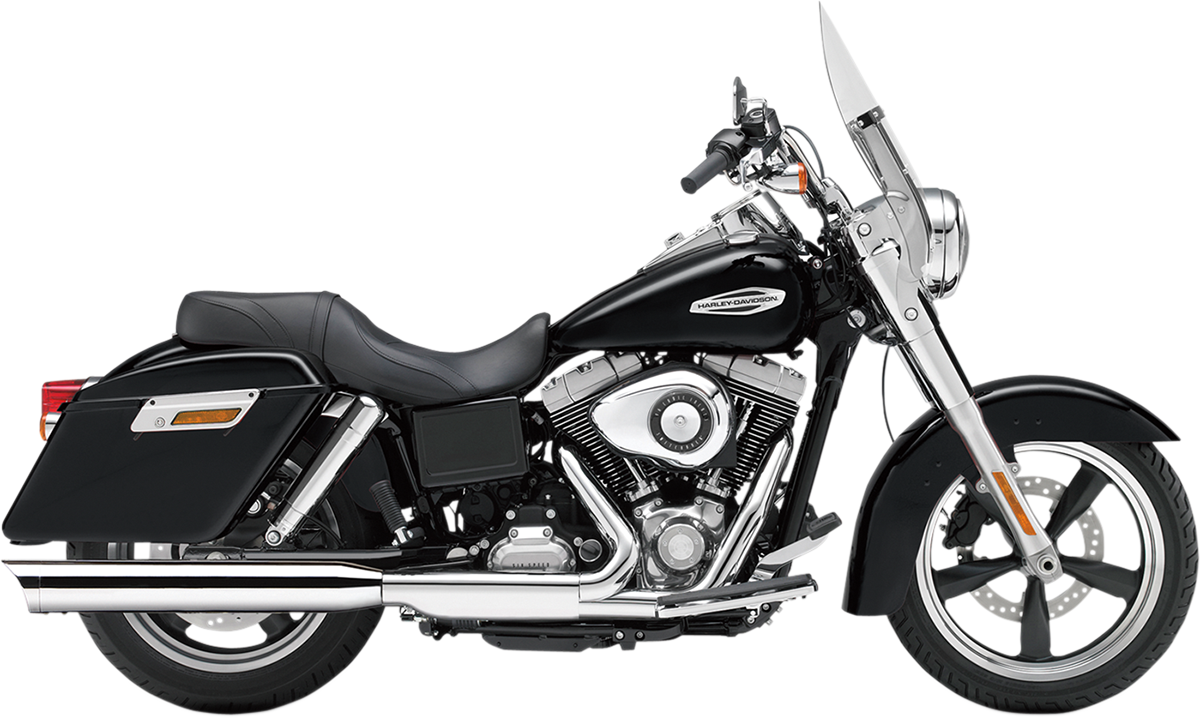 Scalloped Muffler - Chrome - '12-'16 FLD