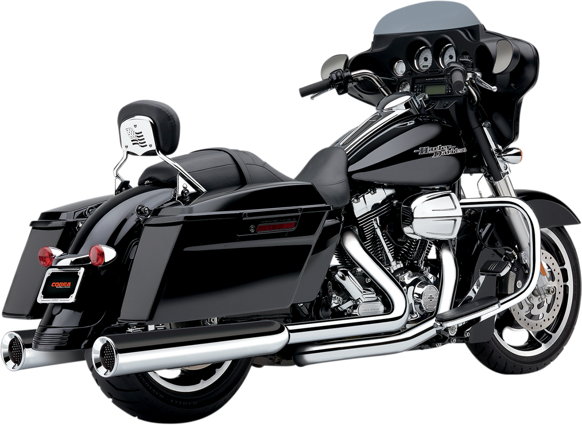 Power Flo Mufflers for '95-'16 FL - Chrome - Image 3