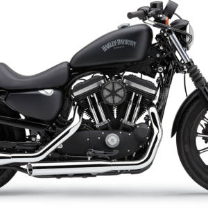 3" Slashcut Mufflers for XL - Chrome