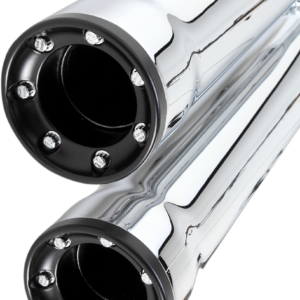 3" RPT Mufflers for '07-'13 XL - Chrome
