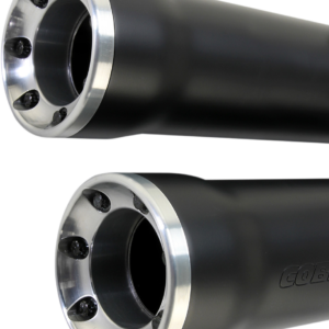 3" RPT Mufflers for '07-'17 Softail - Black