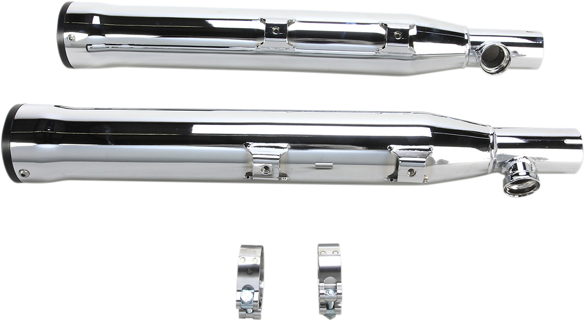 3" RPT Mufflers for '00-'06 Softail - Chrome - Image 2