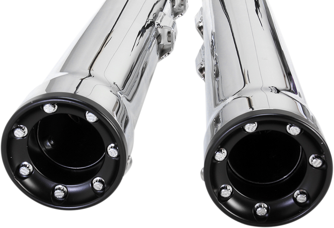 3" RPT Mufflers for '00-'06 Softail - Chrome - Image 3