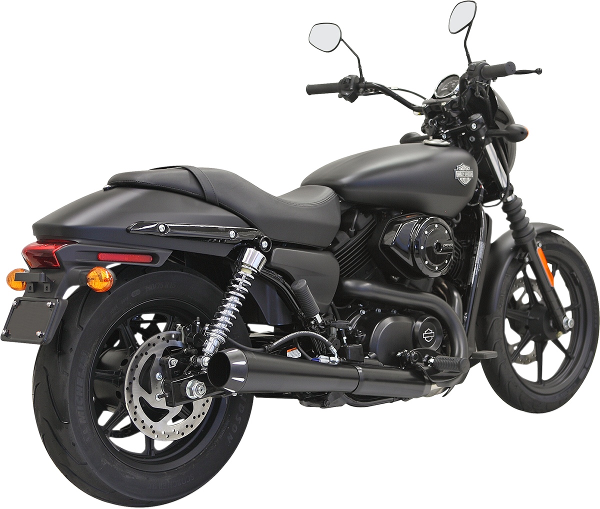 4" Black Muffler - Megaphone - XG50/750