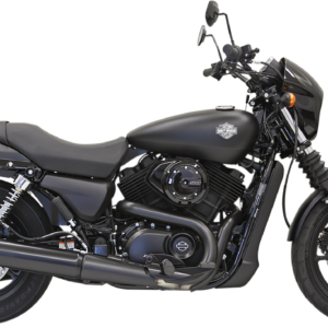 4" Black Muffler - Straight - XG500/750