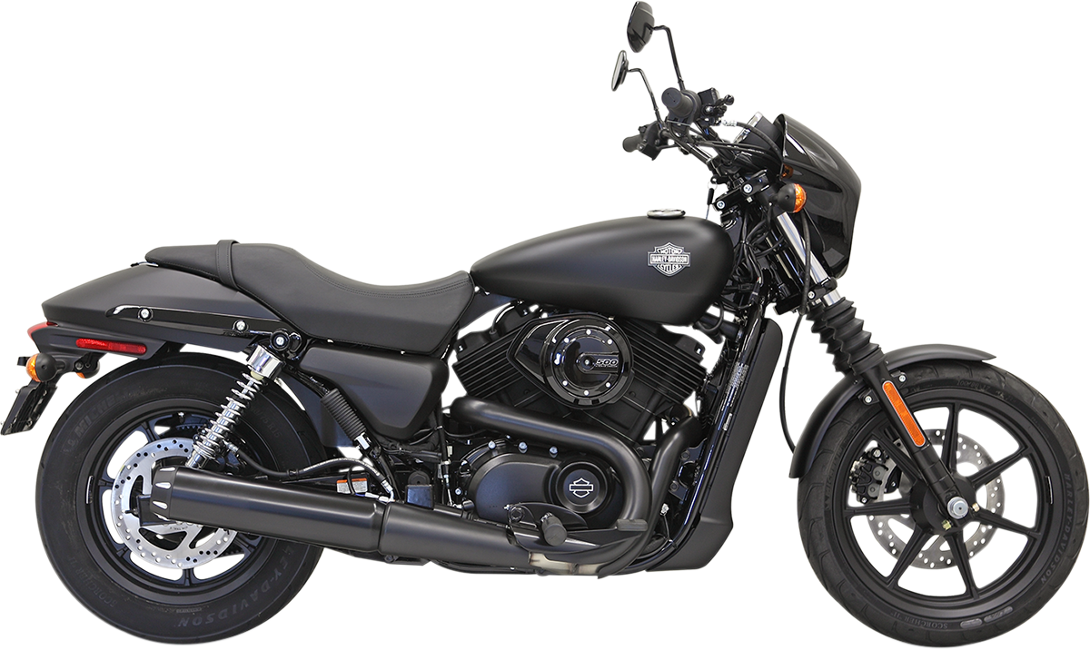 4" Black Muffler - Straight - XG500/750