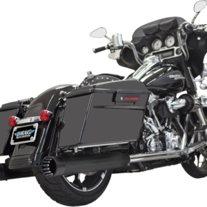 DNT Straight Can Mufflers for '95-'16 FL - Black