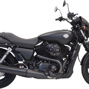 4" Black Muffler - Straight/Long - XG500/750