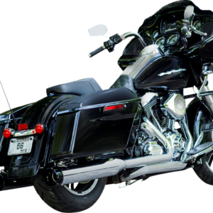 4-1/2" MK45 Performance Mufflers - Chrome with Black Thruster