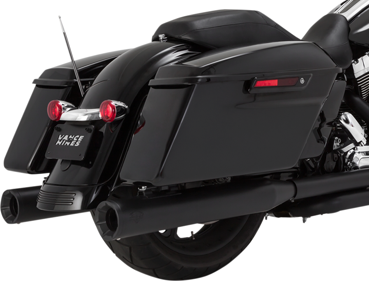 Eliminator 400 Slip-On Mufflers - Black