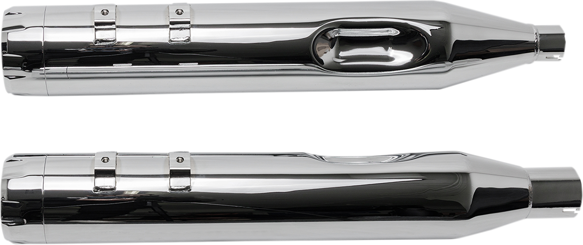 4-1/2" MK45 Performance Mufflers - Chrome Thruster - Image 2