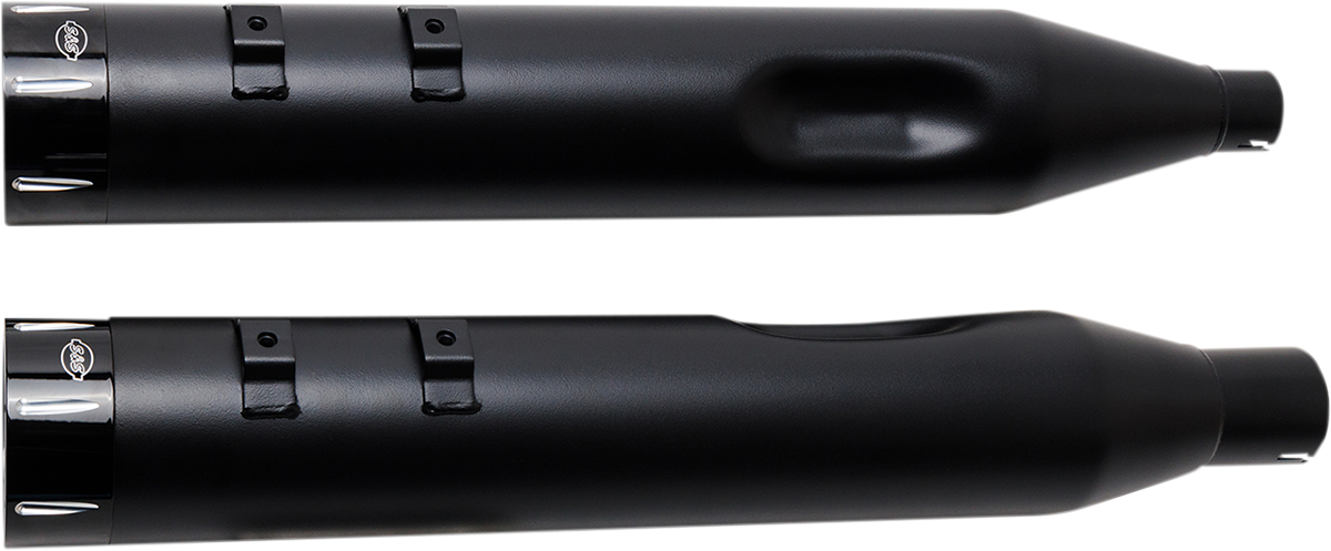 4-1/2" MK45 Performance Mufflers - Black Tracer - Image 3