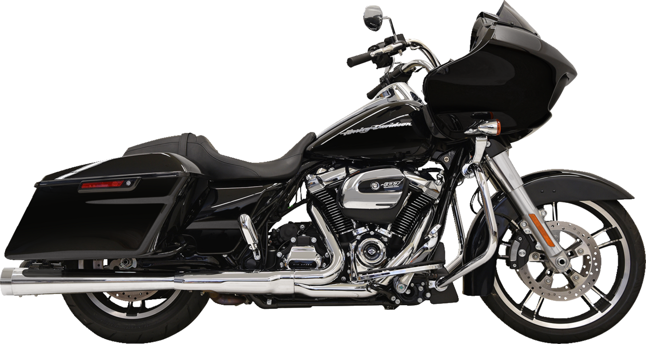 DNT Megaphone Muffler - Chrome/Black