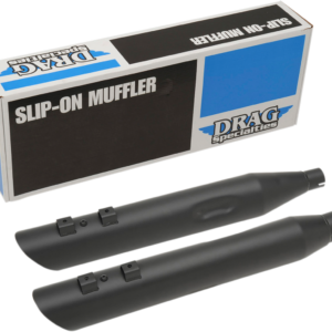4" Slashdown Slip-On Mufflers - Black
