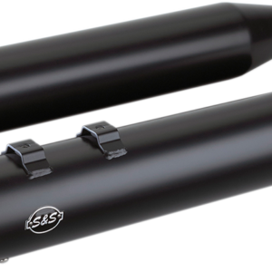 Slash Cut Mufflers - Black
