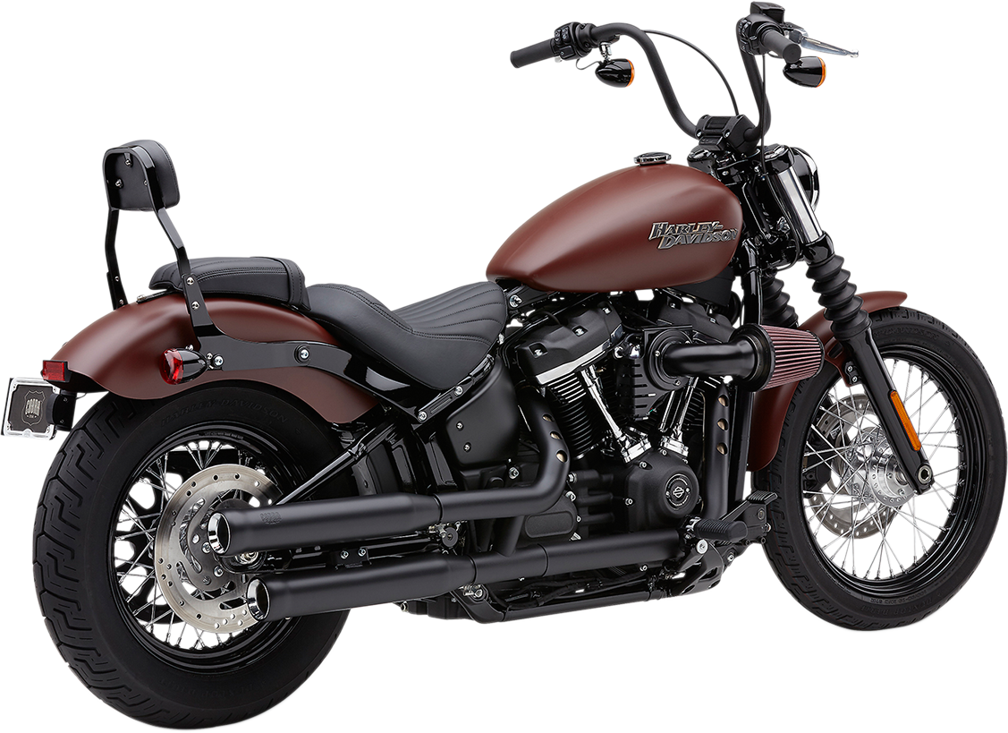 Neighbor Hater Mufflers for Softail - Black - Image 2