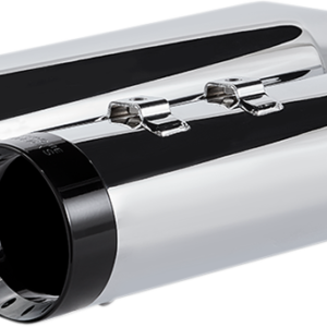 4-1/2" HP-Plus® Slip-On Mufflers - Chrome with Turbine - Touring
