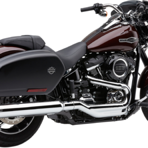 Dual Cut Muffler for FLSB - Chrome