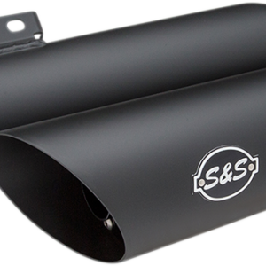 Slash Cut Race Mufflers - Black