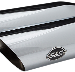 Slash Cut Race Mufflers - Chrome