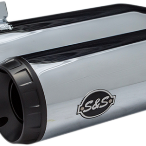 Grand National Race Mufflers for Softail - Chrome
