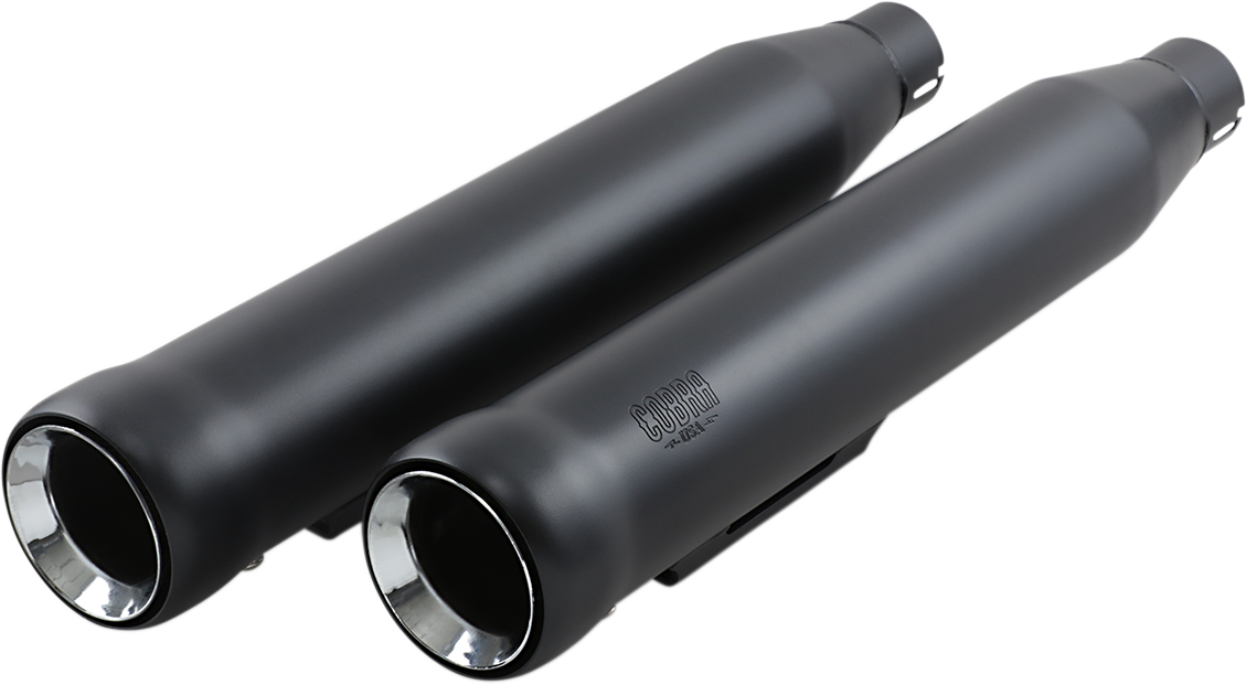 3" Neighbor Hater Mufflers for '91-'17 Dyna - Black - Image 2